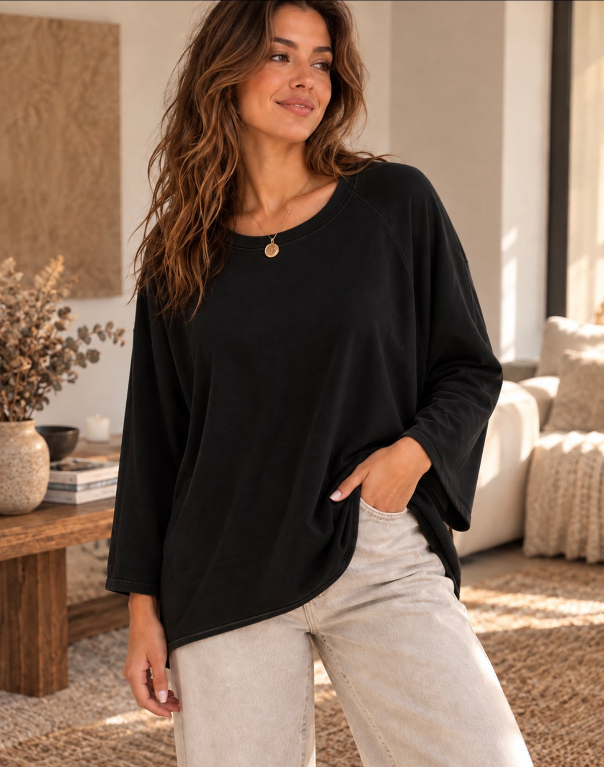 T-shirt Over manches longues
