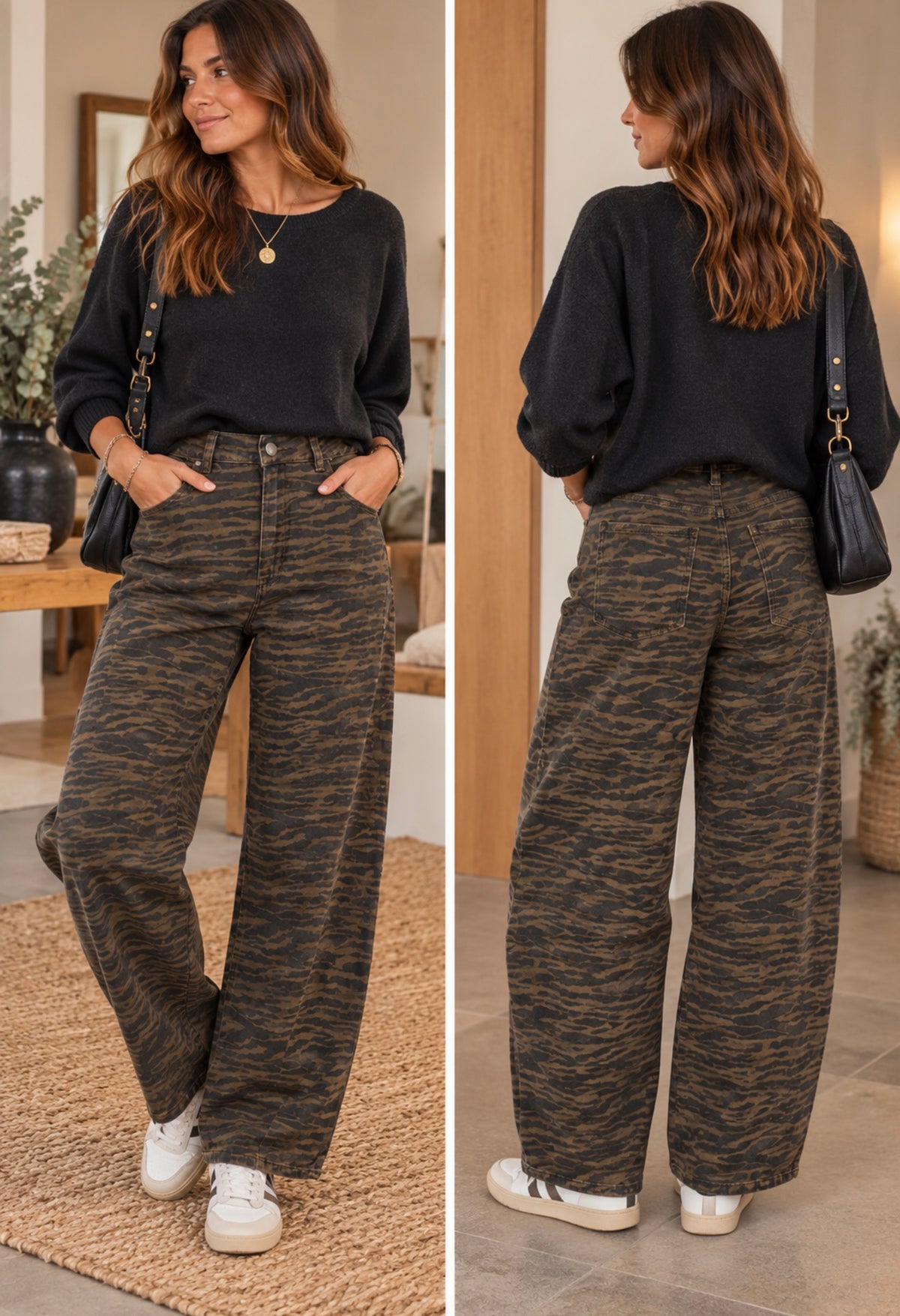 Pantalon zèbre