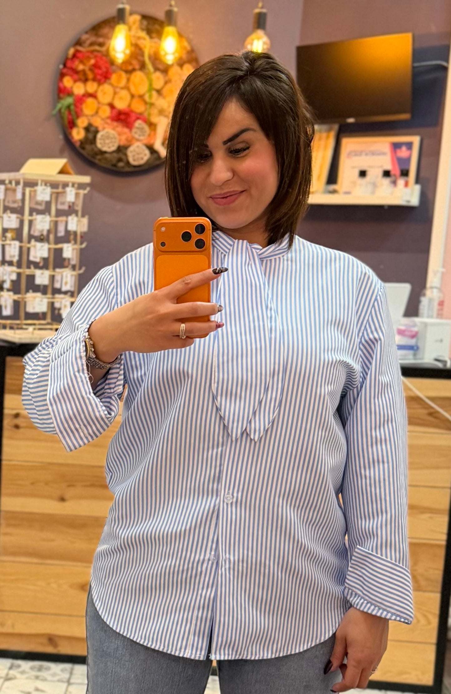 Chemise cravate