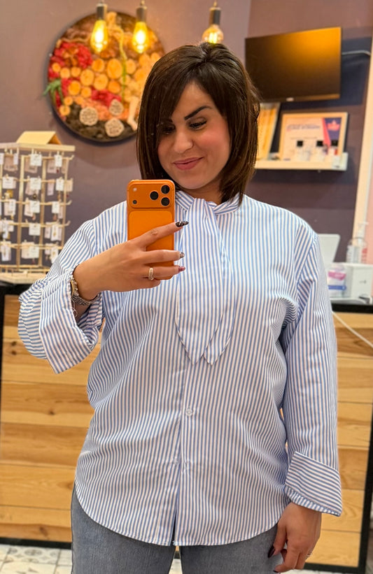 Chemise cravate