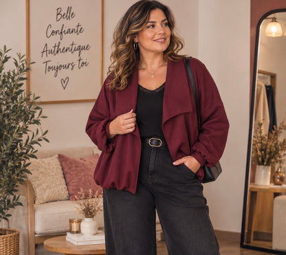 Veste suédine