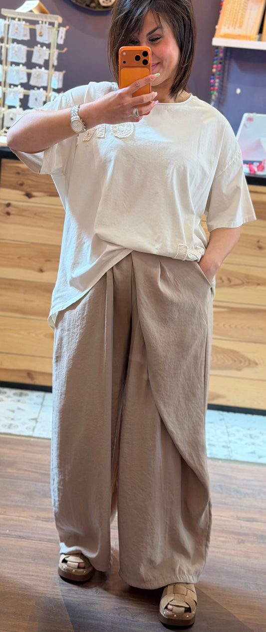 Pantalon revers