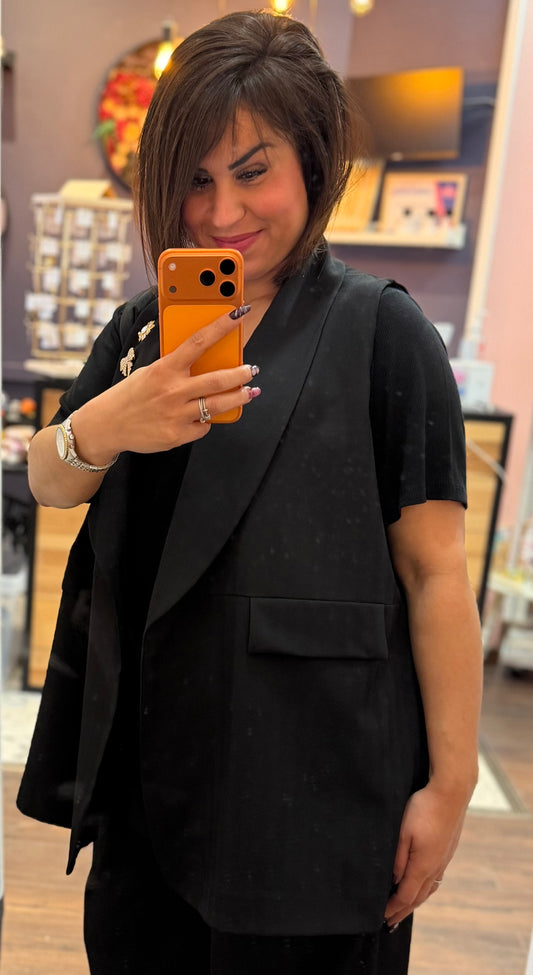 Blazer sans manches