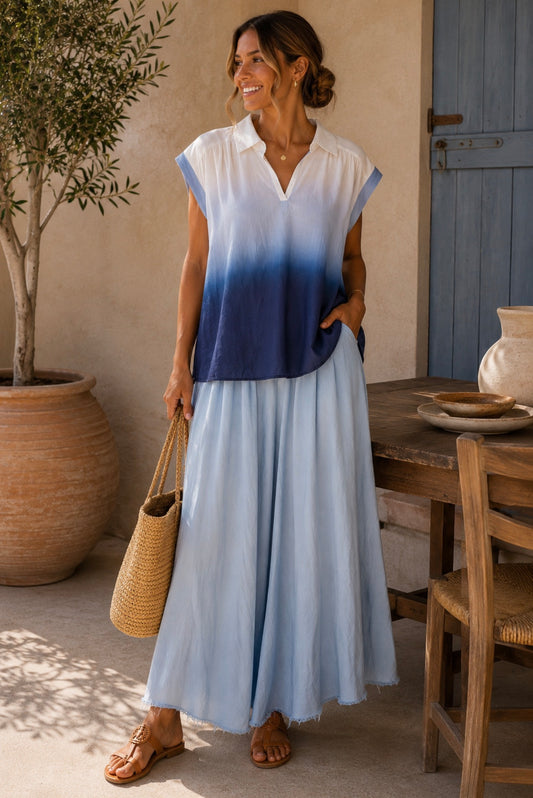Pantalon franges