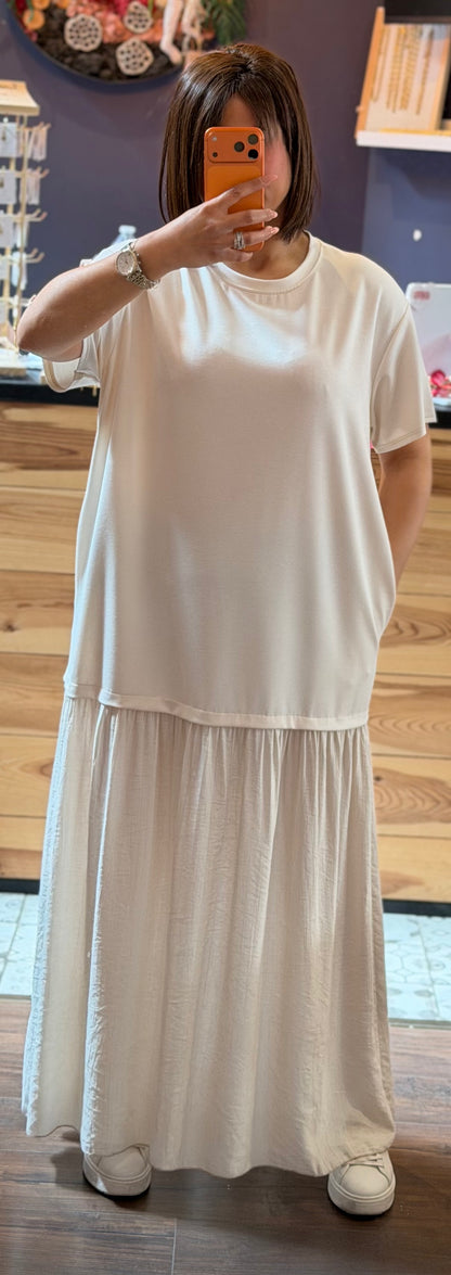 Robe bi-matiere
