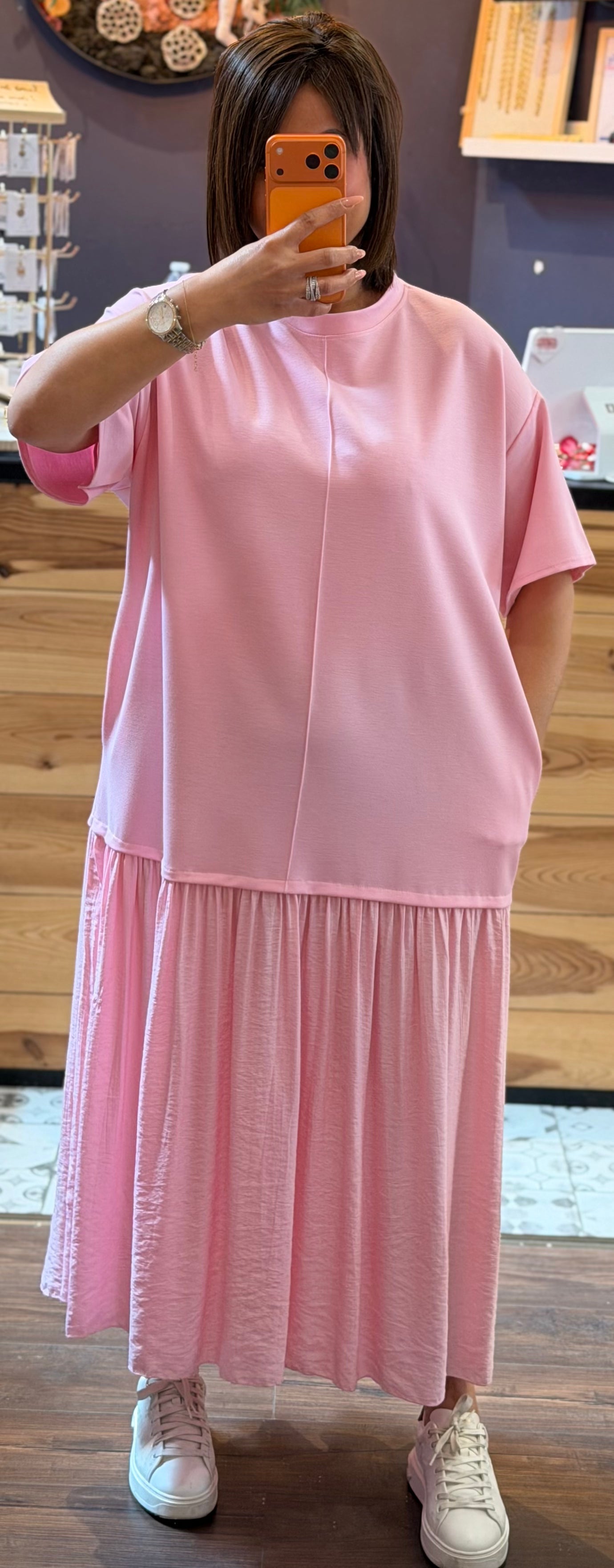 Robe bi-matiere