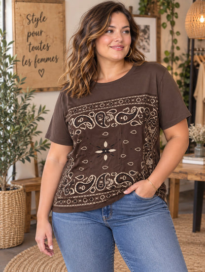 T-shirt BANDANA