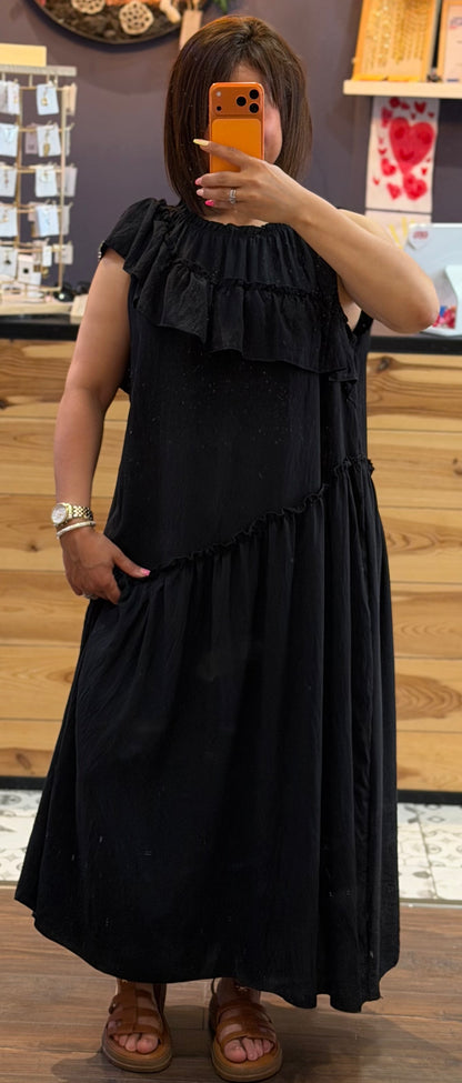 Robe froufrous