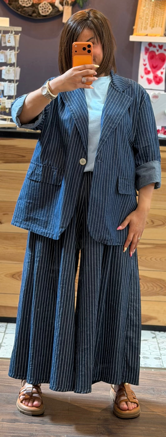 Blazer rayures